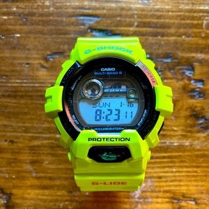 Casio G-Shock GWX-8900C G-Lide “Kermit” Lime Green